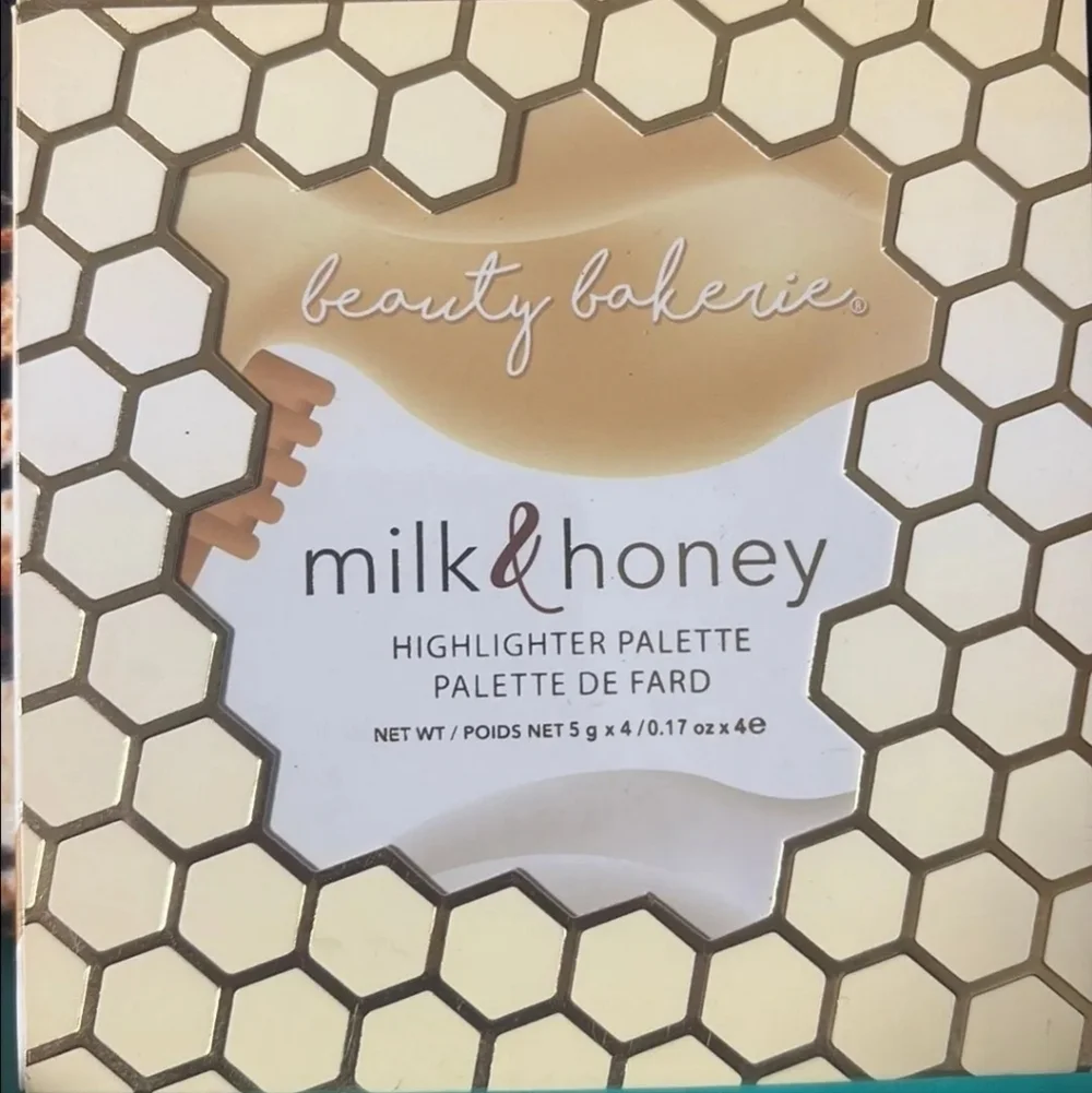 Beauty Bakerie Milk & Honey Highlighter Palette New